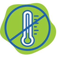 Icon: No refrigeration